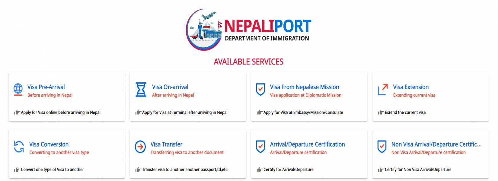 ビザのオンライン申請に関する重要なお知らせ / Notice Regarding Online Visa Application